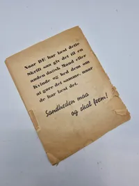 Originalt hæfte - 9 april 1940