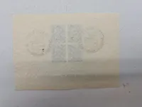Originalt ww2 ark med tyske frimærker
