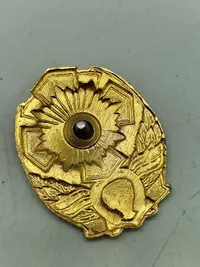 Samling original ukrainsk militær samt kursk redningsbadge badge