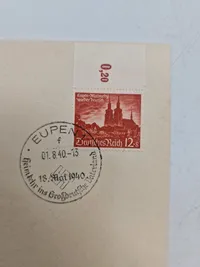 Lot originale tyske brevkuverter - ww2