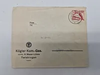 Lot originale tyske brevkuverter - ww2