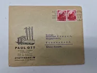 Lot originale tyske brevkuverter - ww2