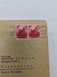 Lot originale tyske brevkuverter - ww2
