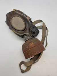 Originalt gasmaske lot