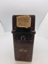 Original tysk ww2 felttelefon - senere anvendt af det danske forsvar