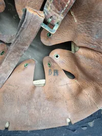Original dansk M/23 hjelm - er overmalet