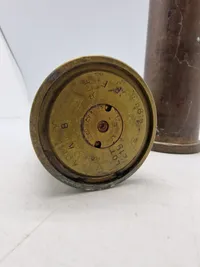Originale 40 mm hylstre - det ene er fra 1943