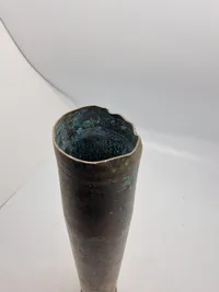 Originale 40 mm hylstre - det ene er fra 1943