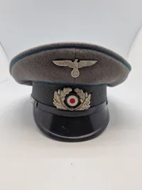 Tysk medic visor - Postwar