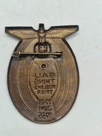 Original Storttysk TINNIE GAU THING-KOBLENZ-TRIER 1935