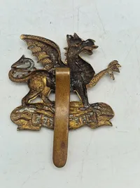 Originale WW2 mærker fra Fra Dansker regimentet  “The Buffs”(Royal East Kent Regiment) bla. de sjældne revers mærker
