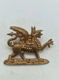 Originale WW2 mærker fra Fra Dansker regimentet  “The Buffs”(Royal East Kent Regiment) bla. de sjældne revers mærker