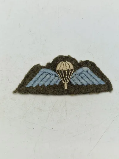 Sjælden original engelsk faldskærmsvinge - ww2