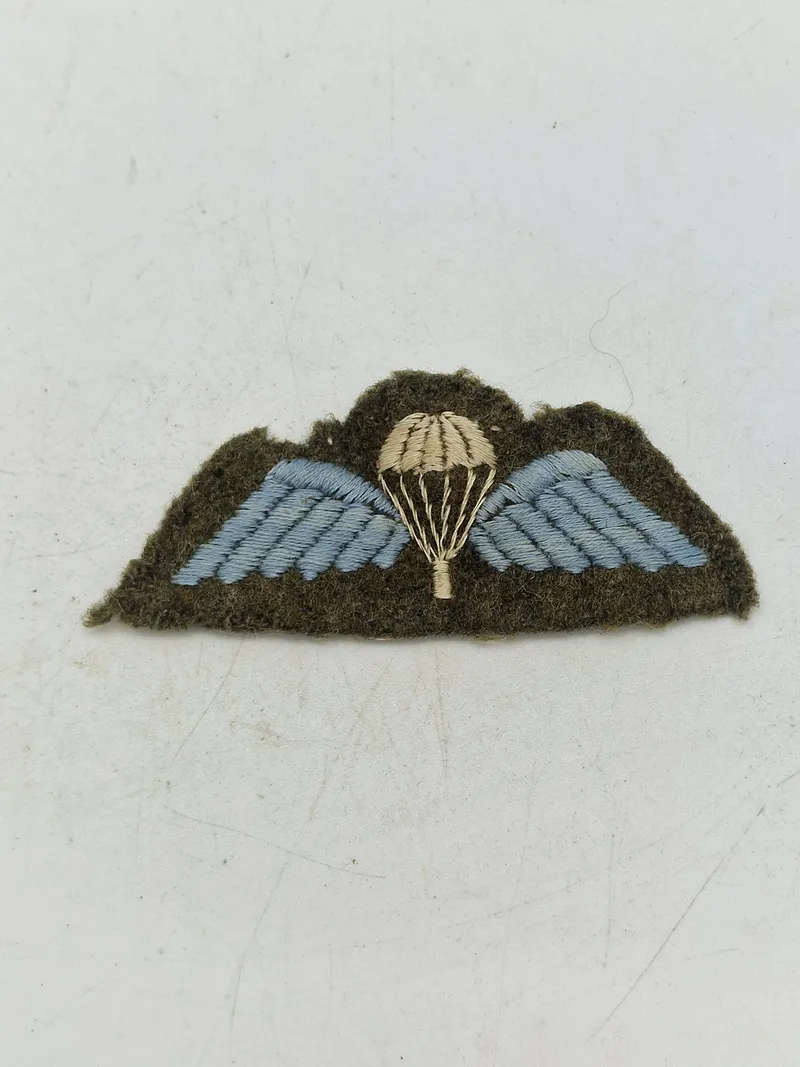 Sjælden original engelsk faldskærmsvinge - ww2