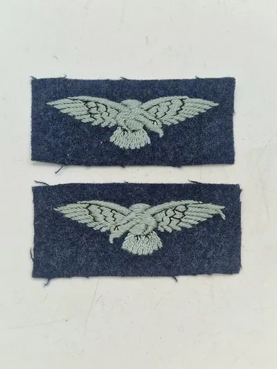 Sæt originale Royal Air Force Eagle badge WW2