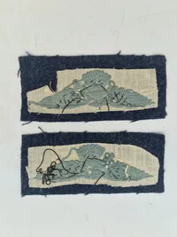 Sæt originale Royal Air Force Eagle badge WW2