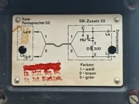 Original SB Zusatz 33 til FF-33 felttelefon - ww2
