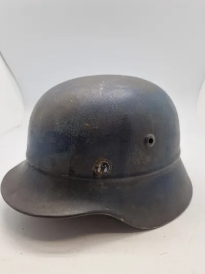 Original tysk LUFTSCHUTZ HELMET hjelm - ww2