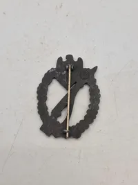 Original Infanterie Sturmabzeichen (ISA) / Infantry Assault badge (maker GWL) Gebrüder Wegerhof of Lüdenscheid