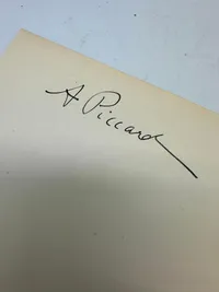 Original Auguste Piccard 1884-1962 Autograf
