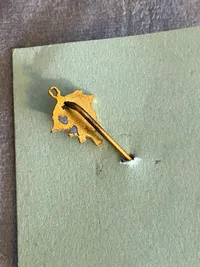 Sjælden miniature nål - 14 Battalion