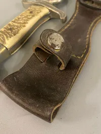 Original svensk WW2 dagger “Den svenska permissionsbajonetten” - anvendt af dansk brigademand