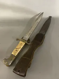 Original svensk WW2 dagger “Den svenska permissionsbajonetten” - anvendt af dansk brigademand