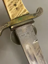 Original svensk WW2 dagger “Den svenska permissionsbajonetten” - anvendt af dansk brigademand