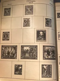 Frimærke album - Die Ganze Welt (bl.a. med plads til tyske ww2 frimærker)