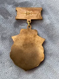 USSR Medal Miner's Valor 2. kl