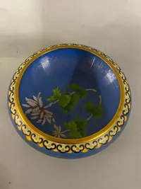 kinesisk cloisonne Skål