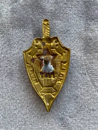 USSR 70 års jubilæums badge - KGB
