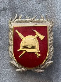 Original tysk “Bestenabzeichen Feuerwehr“
