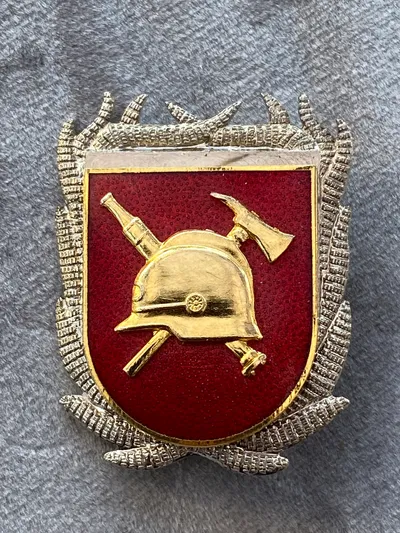 Original tysk “Bestenabzeichen Feuerwehr“
