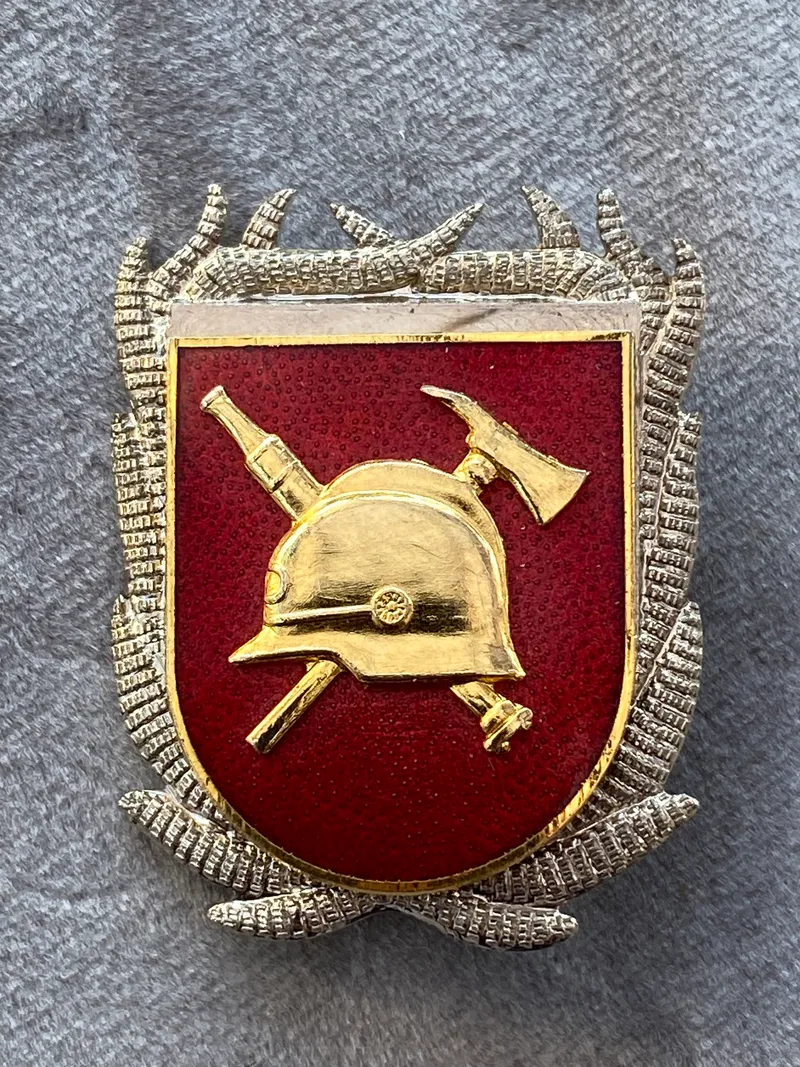 Original tysk “Bestenabzeichen Feuerwehr“