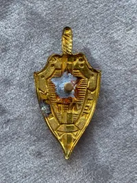 USSR 50 års jubilæums badge - KGB
