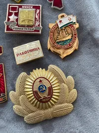 Lot diverse russiske ordner