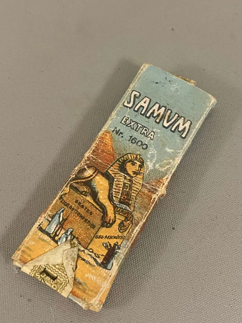 Originalt tysk cigaretpapir - WWII