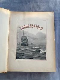 Originalt eksemplar af bogen om Tordenskjold fra 1897