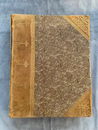Originalt eksemplar af bogen om Tordenskjold fra 1897