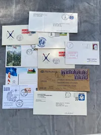Samling Nato breve og førstedagskuverter