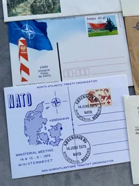 Samling Nato breve og førstedagskuverter