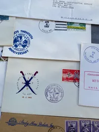 Samling Nato breve og førstedagskuverter