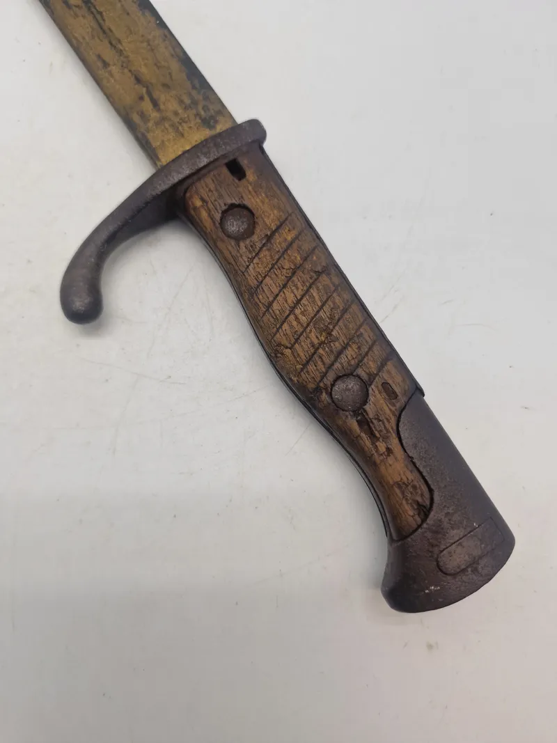 Original tysk ww1 Butcher bajonet
