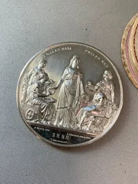 Original dansk medalje fra 1888