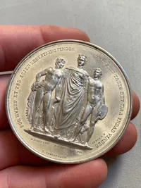 Original dansk medalje fra 1888