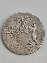 Originalt tysk dagsmærke - 1936