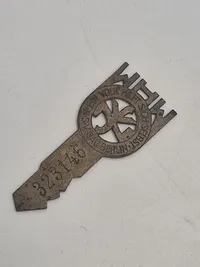 Originalt tysk dagsmærke - nummereret