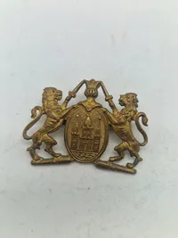 Lot diverse militære mærker mm.
