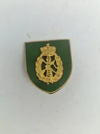 Lot diverse militære mærker mm.
